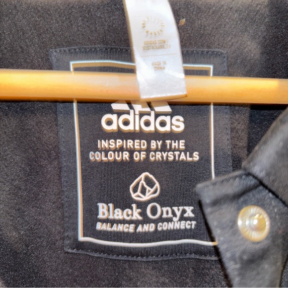 adidas Women’s Xl Black Onyx Balance And Connect Jacket 2023 - Picture 5 of 10